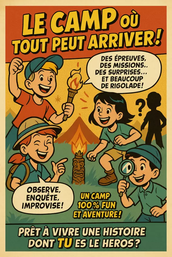 Séjour 'Le camp où tout peut arriver'