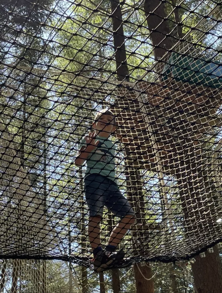 Centre de Saugues - Vacances - Galerie Mini-camps « Tous en forêt » - Fonchaude - 2022