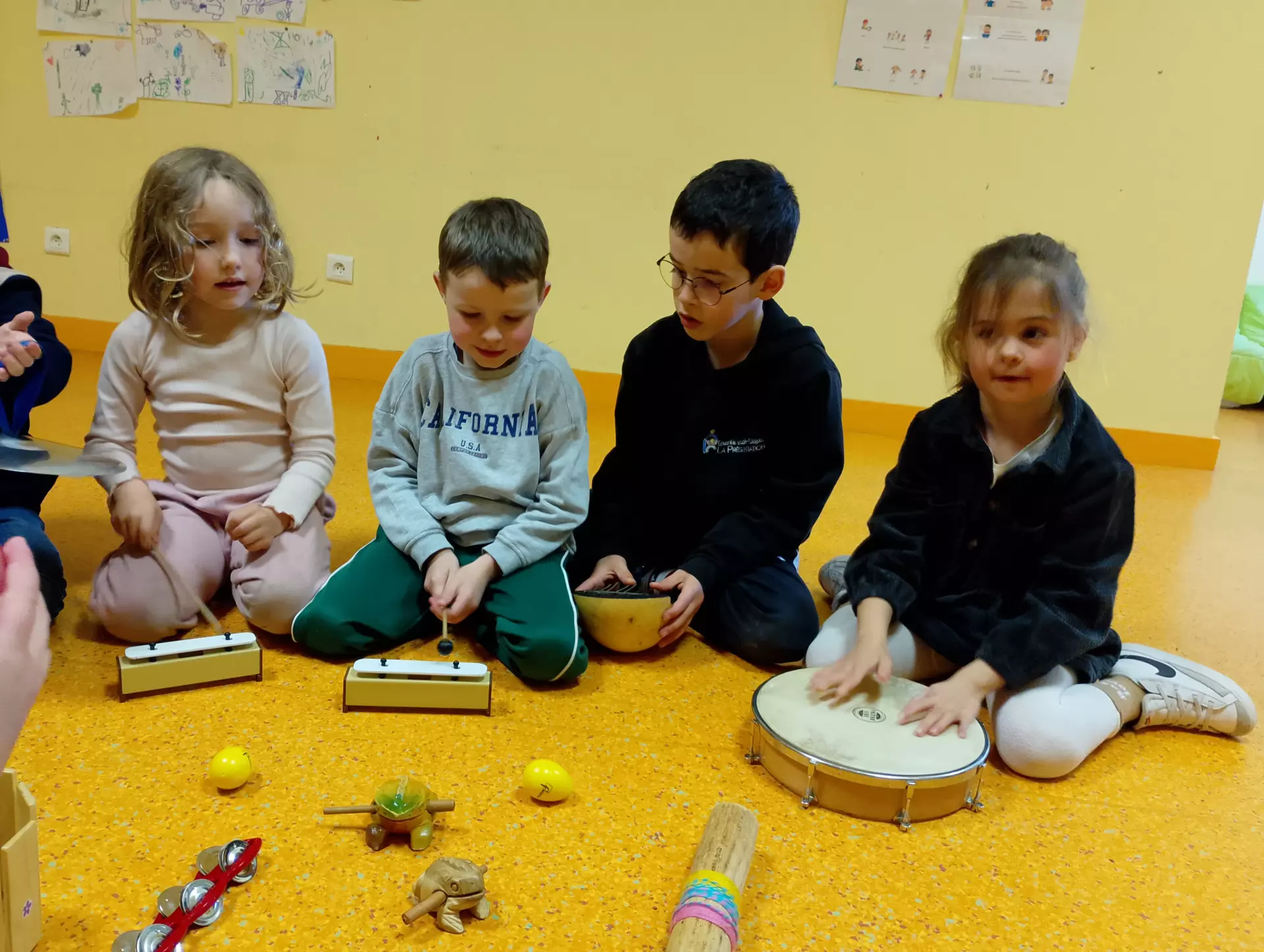 Centre de Saugues - Mercredis - Galerie musik en jeu