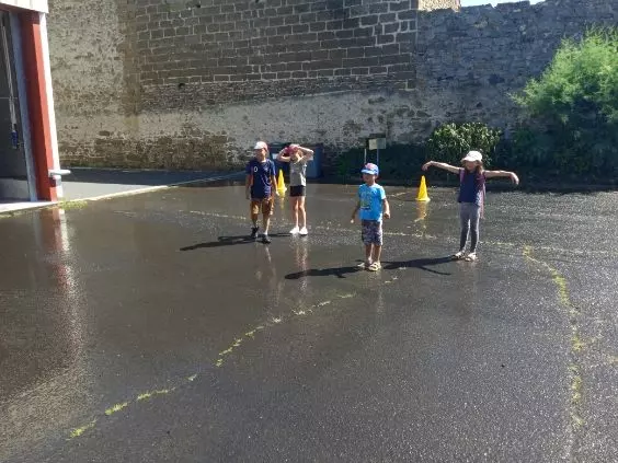 Centre de Langeac (Val Fleuri) - Vacances - Galerie Visite de la caserne des pompiers été 2023